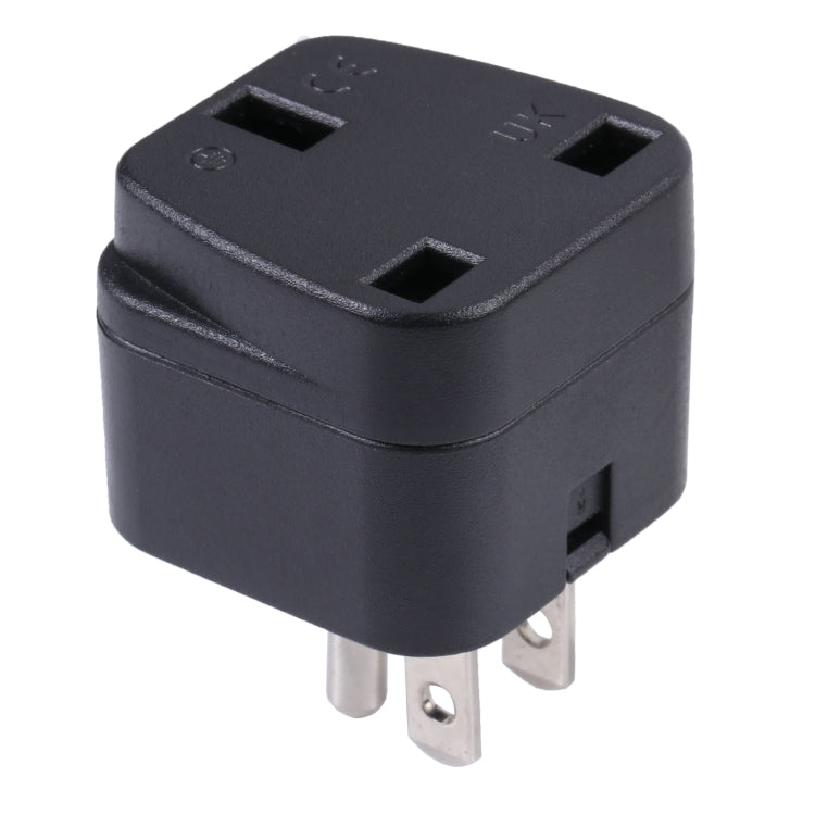 携帯用 UKからUS＆メキシコ3ピンプラグソケット電源アダプター、UKからUS