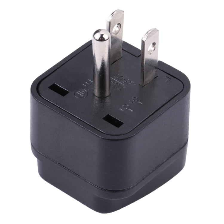 携帯用 UKからUS＆メキシコ3ピンプラグソケット電源アダプター、UKからUS