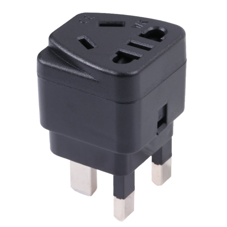 携帯用ユニバーサル5穴 WKからUKプラグソケット電源アダプター ヒューズ付き、WKからUK ヒューズ付き