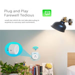 NEO NAS-WR06W WiFi 米国スマート電源プラグ、アプリでのリモート操作＆タイマー機能付き、NAS-WR06W