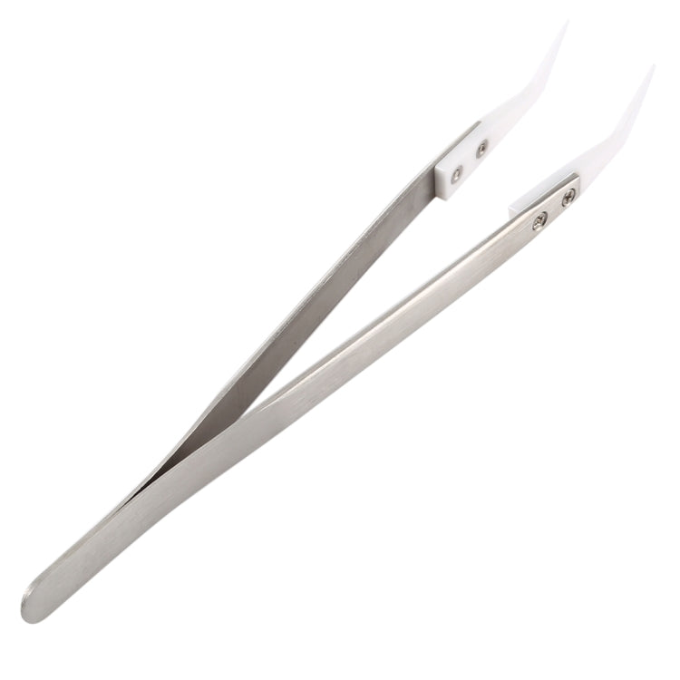 TC-14W ステンレス高温耐性セラミックチップエルボーピンセット TC-14W