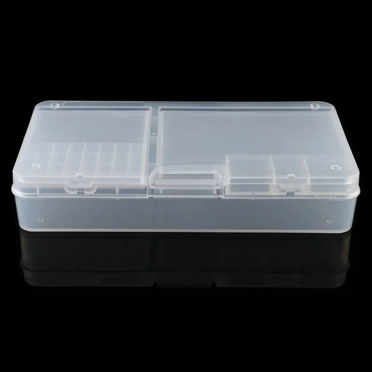 W203プラスチックオーガナイザーコンテナ収納ボックス ジュエリーイヤリング釣り針モバイルアクセサリー小物用、W203