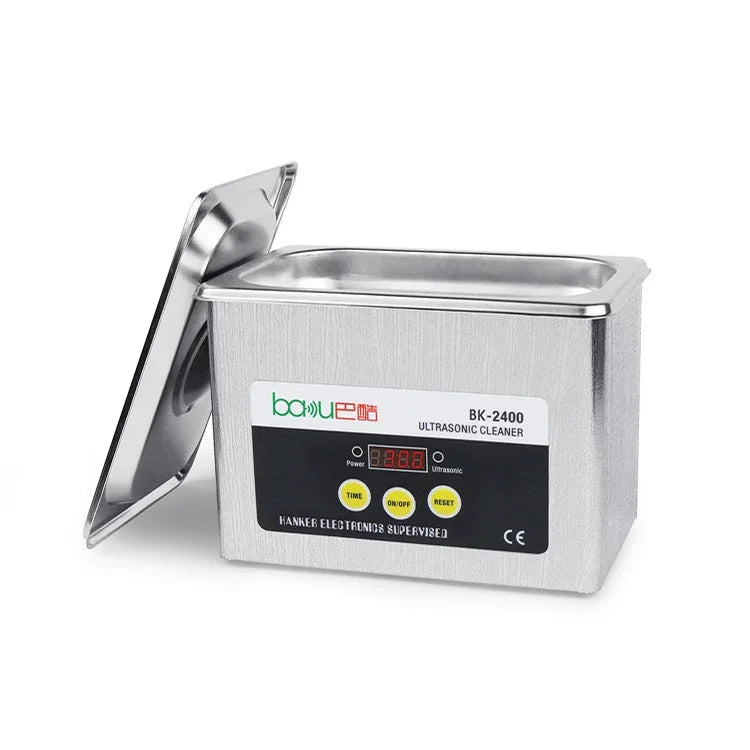 BAKU BK-2400 35W 0.8L LCDディスプレイ超音波クリーナー、AC 220V、BK-2400 35W 0.8L 220V
