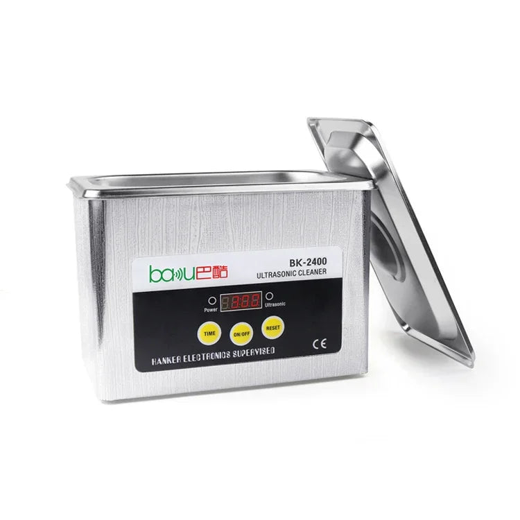 BAKU BK-2400 35W 0.8L LCDディスプレイ超音波クリーナー、AC 220V、BK-2400 35W 0.8L 220V