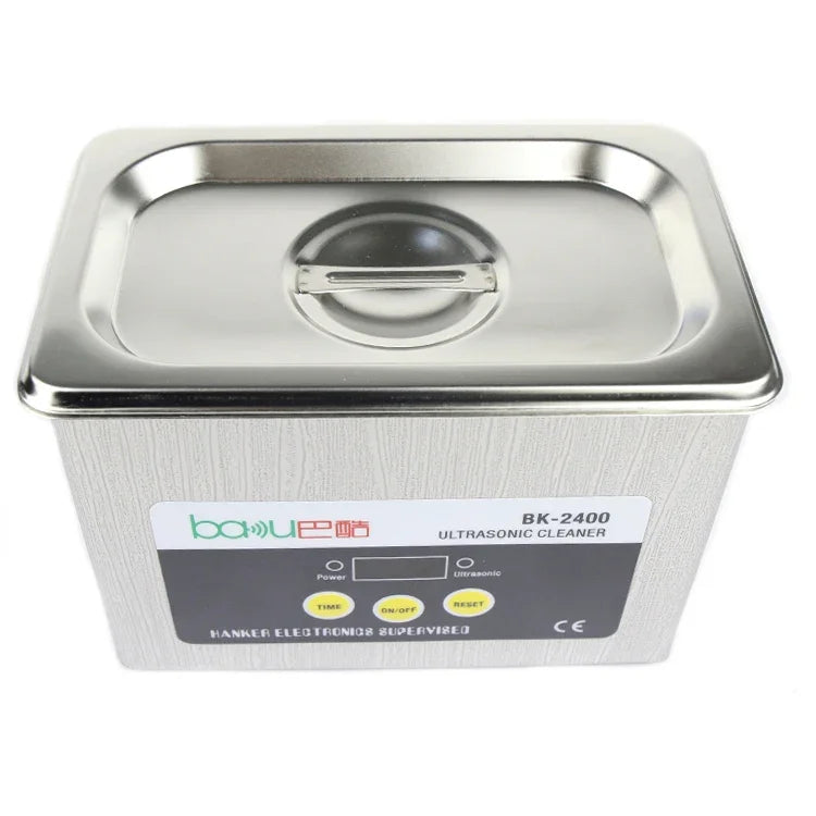 BAKU BK-2400 35W 0.8L LCDディスプレイ超音波クリーナー、AC 220V、BK-2400 35W 0.8L 220V