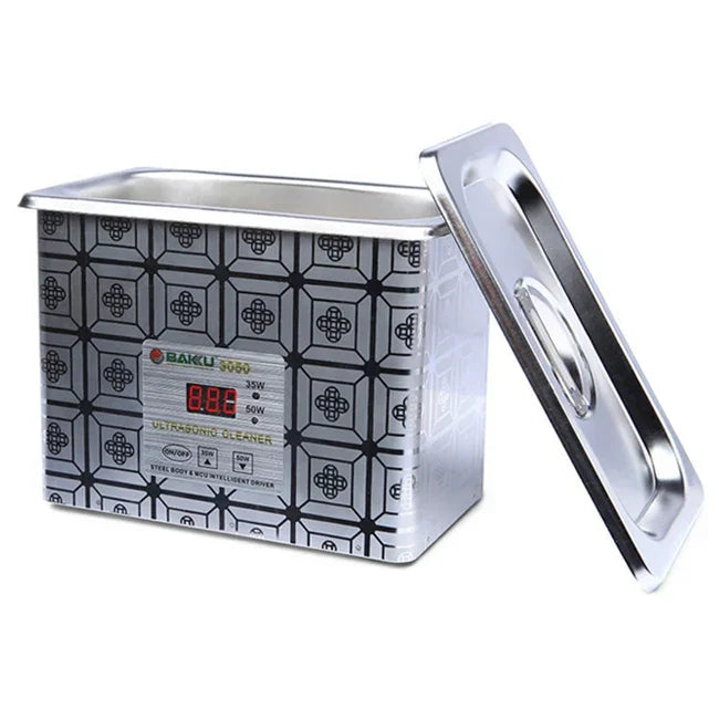 BAKU BK-3050 35W / 50W 調整可能 0.8L LCDディスプレイ超音波クリーナー、AC 220V、BK-3050 35W / 50W 0.8L 220V