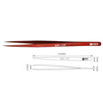 BEST BST-11C 超極細ポイント カラー眉毛用ピンセット BST-11C