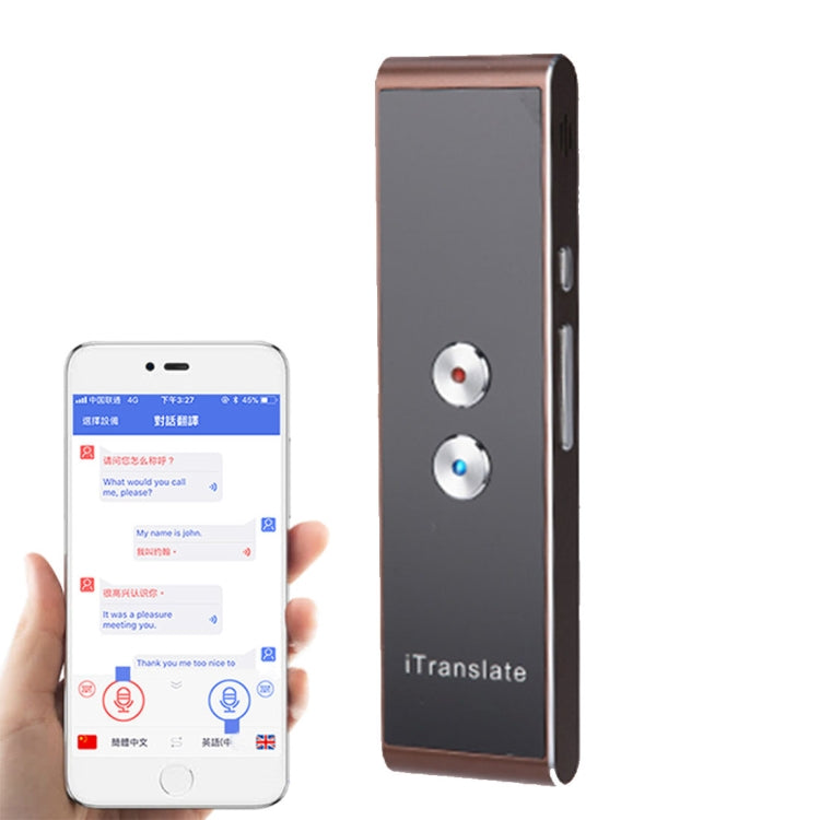 T8 ハンドヘルドポケットスマート音声翻訳機 リアルタイム音声翻訳機 デュアルマイク搭載 33言語対応