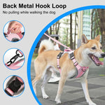 FunAdd トラクションロープ 反射通気性ナイロンペットベスト 犬用ハーネス、サイズ：M、サイズ：M