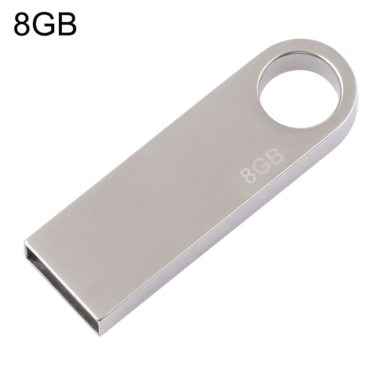 8GB メタル USB 2.0 フラッシュディスク、8GB