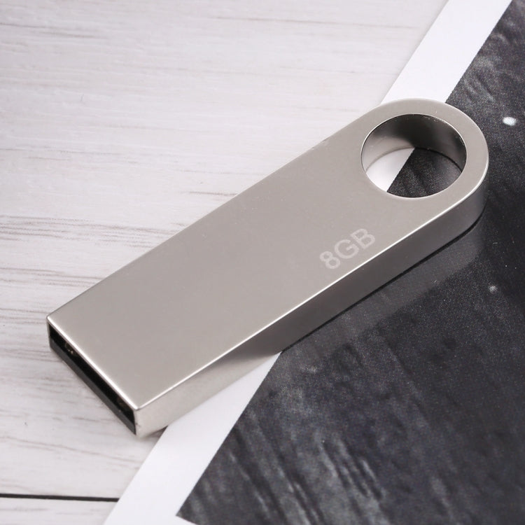 8GB メタル USB 2.0 フラッシュディスク、8GB