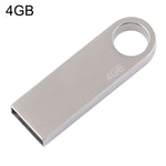 4GB メタル USB 2.0 フラッシュディスク、4GB