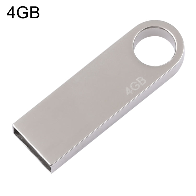 4GB メタル USB 2.0 フラッシュディスク、4GB