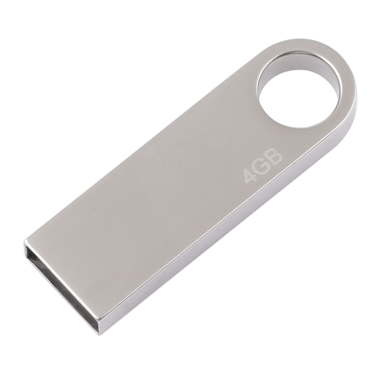 4GB メタル USB 2.0 フラッシュディスク、4GB