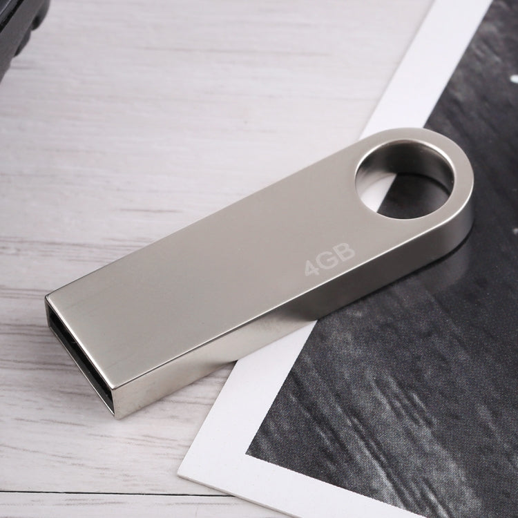 4GB メタル USB 2.0 フラッシュディスク、4GB