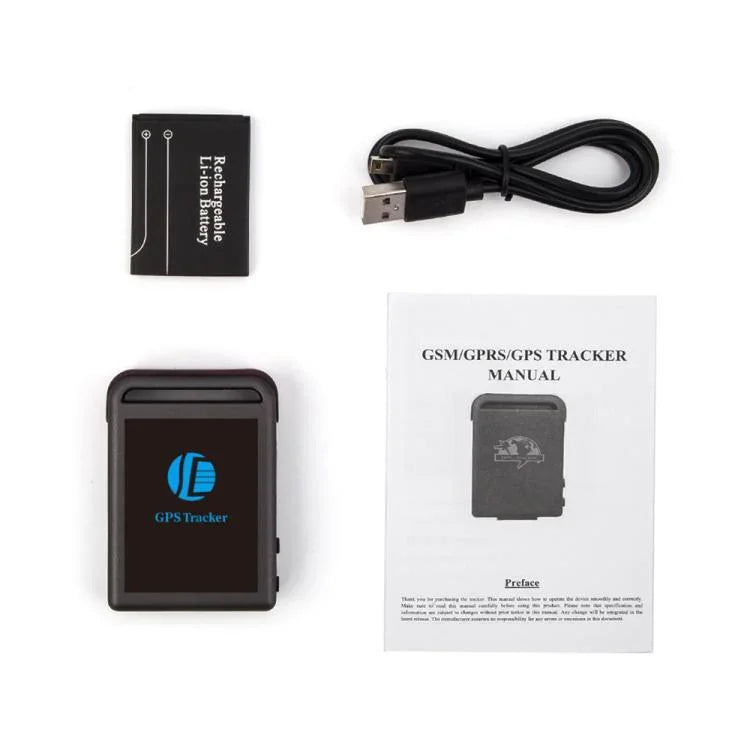 TK102B 2G GSM / GPRS / GPSロケーター 車両用ミニリアルタイムオンライン追跡装置 子供・車・ペット用 GPS精度: 5-15m TK102B