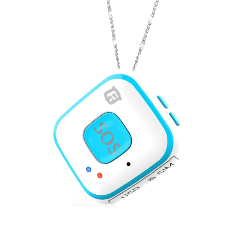 REACHFAR V28 ネックレス型 GSM ミニ LBS WiFi AGPSトラッカー SOSコミュニケーター RF-V28