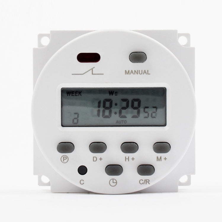 CN101A DC12V マイクロコンピュータータイムスイッチ デジタルLCD電源タイマー、DC12V
