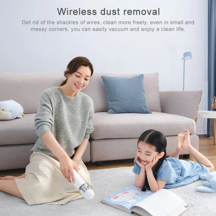 オリジナルXiaomi Mijia 120W 13000Pa ポータブルハンドヘルド車用家庭用掃除機 ダストキャッチャークリーニングツール、掃除機