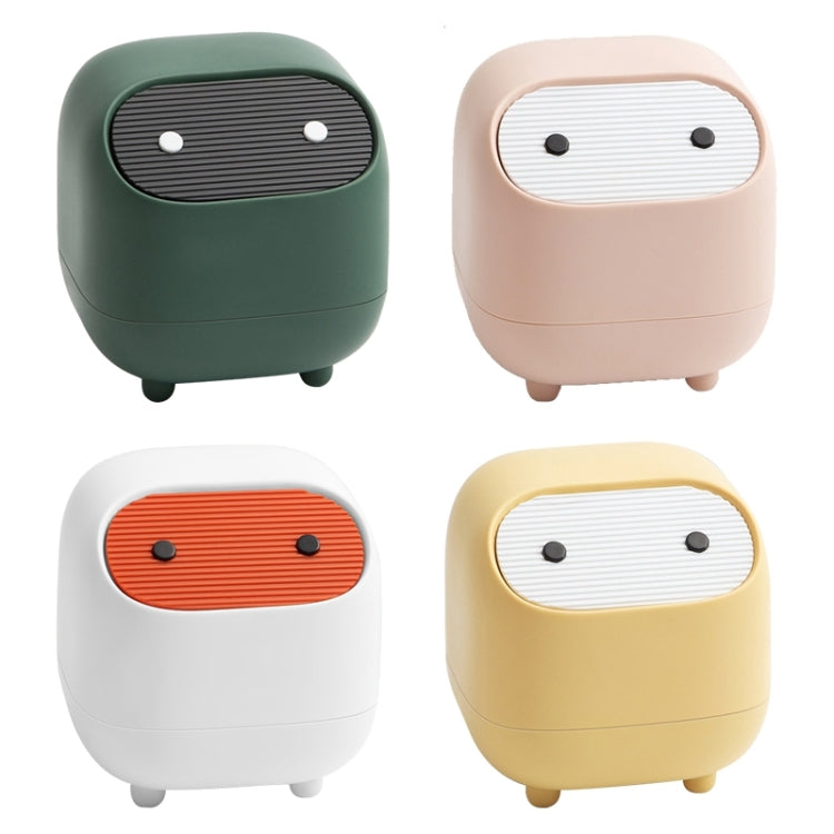 デスクトップ用ミニ 二重構造 プッシュ式ゴミ箱