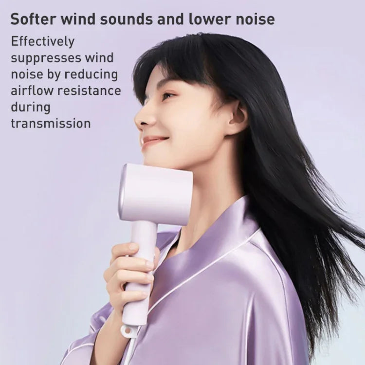 オリジナル Xiaomi Mijia H301 マイナスイオン速乾電気ヘアドライヤー USプラグ H301（グリーン）、H301（パープル）