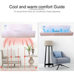 寝室壁掛け赤ちゃん用ユニバーサル直吹き防止エアコン風防風よけカバー、S三枚板バージョン、S三枚板バージョン