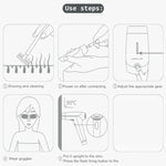 美容家庭用IPL無痛レーザー脱毛器 男女兼用