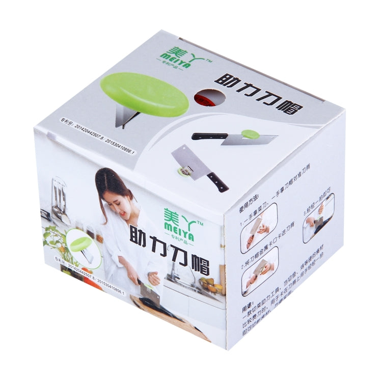 クリエイティブ MEIYA キッチン必需品 食品野菜カットブースター ナイフキャップ、カットブースターナイフキャップ