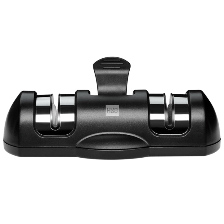 オリジナル Xiaomi Youpin Huohou ポータブルキッチン ダブルホイールナイフシャープナー ダブルホイールナイフシャープナー