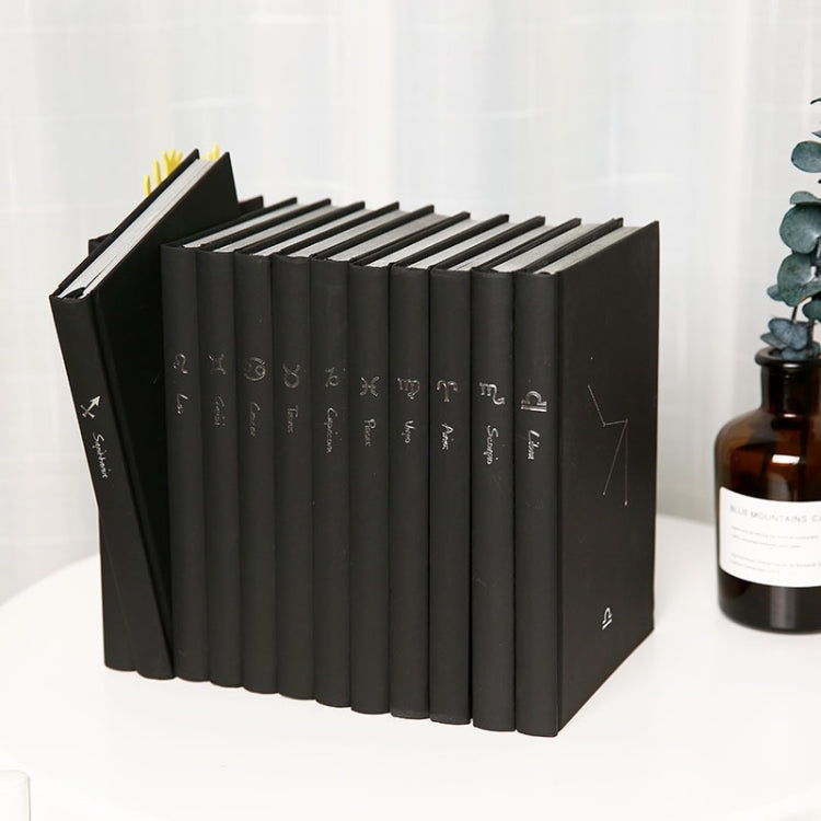 12星座紙ノート学生用シンプル日記ノートスケッチ落書きノート、ランダムパターン配送