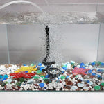 60cmシングルヘッド水槽ポンプ バブルバー ホース 水槽アクセサリー 空気酸素ストリップディフューザー 水槽・魚タンク用、60cmシングルヘッド