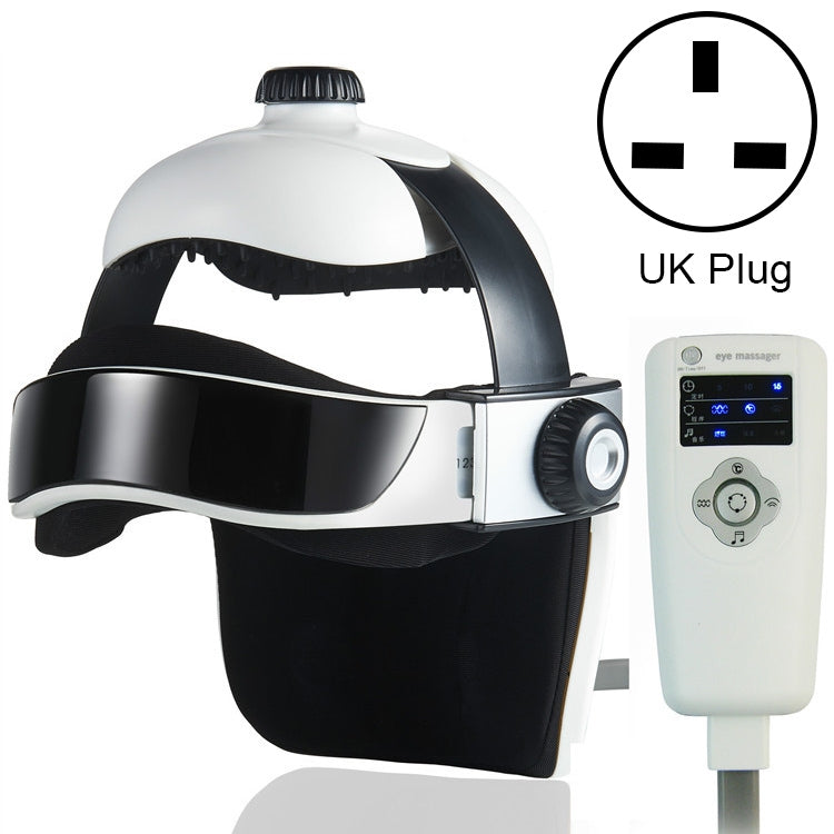 電子エアプレッシャーヘッドマッサージャー、リラックス音楽ヘルメットマッサージャー、米国プラグ、HC06285、HC06285EU、HC06285UK