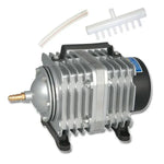 ACO-006 80W 88L/分 電磁式エアポンプ コンプレッサー シーフード水槽 酸素供給エアフロースプリッター USプラグ ACO-006