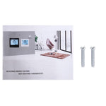 BHT-1000-GA-WIFI 3A負荷水加熱型タッチLCDデジタルWiFi暖房室温調節器 時計/温度/期間/時間/週/暖房表示等, BHT-1000 3A (ブラック), BHT-1000 3A (ホワイト)