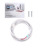 BHT-1000-GB-WIFI 16A負荷電子加熱型タッチLCDデジタルWiFi暖房室用サーモスタット センサー付き、時計/温度/期間/時間/曜日/暖房表示付き、BHT-1000 16A（ブラック）、BHT-1000 16A（ホワイト）