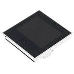 BAC-2000 セントラルエアコンタイプ タッチLCDデジタル 2パイプファンコイルユニット ルームサーモスタット、ファンスピード表示 / 時計 / 温度 / 時間 / 曜日 / 暖房など、BAC-2000（ブラック）、BAC-2000（ホワイト）