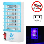 高効率4LED青色光蚊キラー ナイトランプ USプラグ AC110V USプラグ