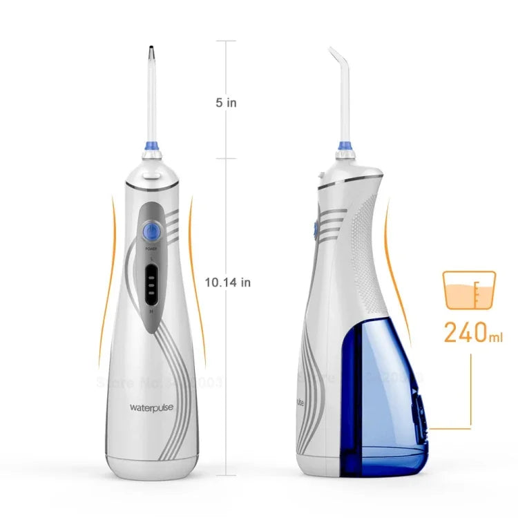 Waterpulse V400Plus 充電式USBコードレス口腔洗浄器、V400Plus、プラグ: UK
