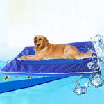 夏用犬用パッドベッドハウスペット用クールダウンパッド取り外し可能な犬用マットクッション、中サイズ、サイズ：63*44*4cm、サイズ：63*44*4cm