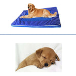 夏用犬用パッドベッドハウスペット用クールダウンパッド取り外し可能な犬用マットクッション、大サイズ、サイズ：73*46*4cm、サイズ：73*46*4cm