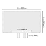使い捨て旅行用ホテル用厚手健康感染予防キルトシーツ、サイズ：2*2.2m、サイズ：2*2.2m キルトシーツ