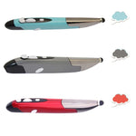 2.4GHz革新的ペン型ハンドヘルドワイヤレススマートマウスPCラップトップ用、レッド、ブルー、グレー