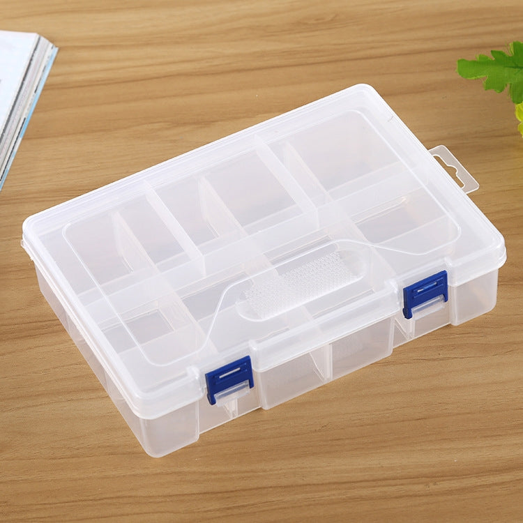 二層式8スロットプラスチックジュエリーボックス オーガナイザー収納コンテナ 調節可能仕切り付き、8スロット（ピンク）、8スロット（ブルー）、8スロット（パープル）、8スロット（ホワイト）