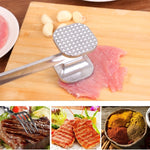 2個入りアルミ合金肉たたき ミートハンマー ステーキ豚肉用キッチンツール、中サイズ：5.0 x 22.5cm、中サイズ：5.0 x 22.5cm