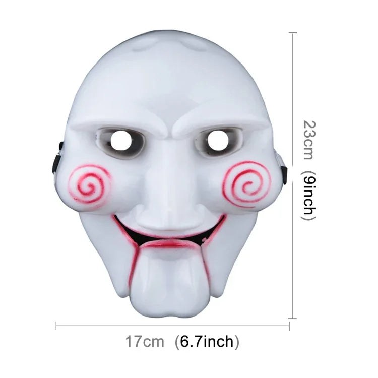 ハロウィンプラスチックマスク ハロウィンフェスティバルパーティー ファンシーソーマスク、フェスティバルパーティー
