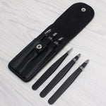 3in1 携帯用ステンレス製眉はさみ