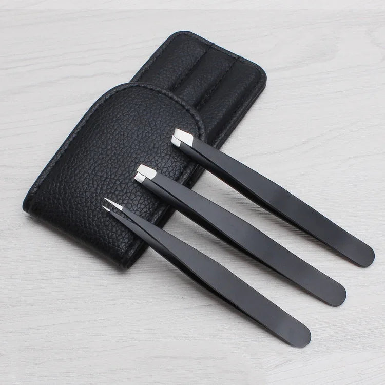 3in1 携帯用ステンレス製眉はさみ