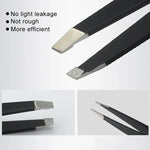 3in1 携帯用ステンレス製眉はさみ