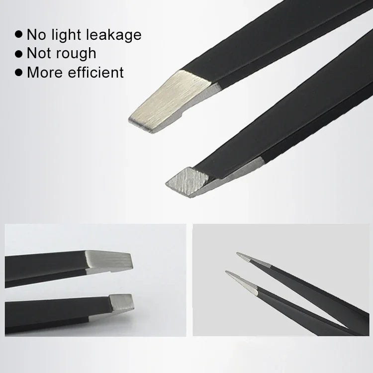 3in1 携帯用ステンレス製眉はさみ