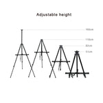ポータブル 伸縮式 メタルイーゼル 三脚 絵画＆広告ディスプレイ用、メタルイーゼル三脚